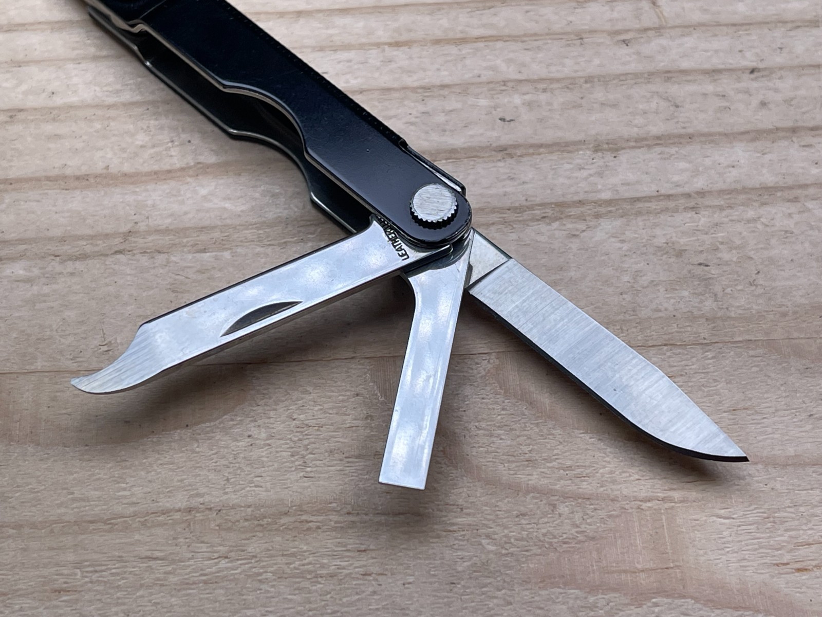 Leatherman Micra Black Anodized Aluminum Multi-tool Knife W/AUDI Logo 11/08