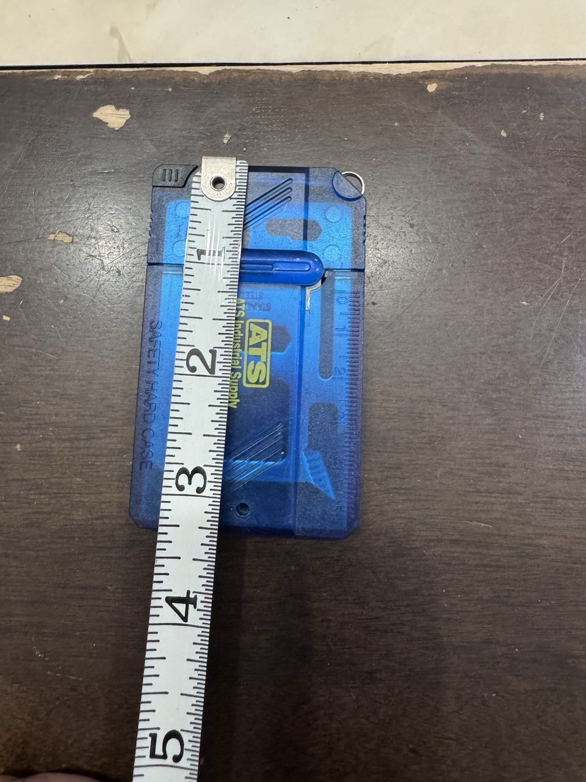 ATS Industrial Supply Safety Hard Case 4in 4-Tool Blue Multi-Tool, Stainless