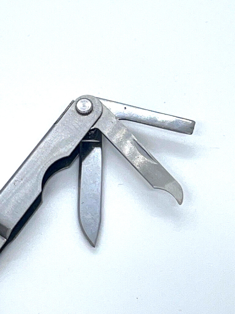 Winchester Mini Multi-Tool Silver Scissors Knife Keychain Carry EDC