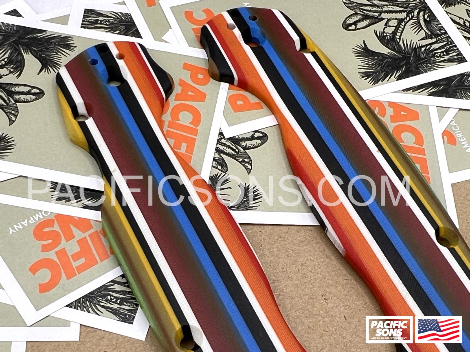 Spyderco Paramilitary 2 Jorongo Custom G10 Scales