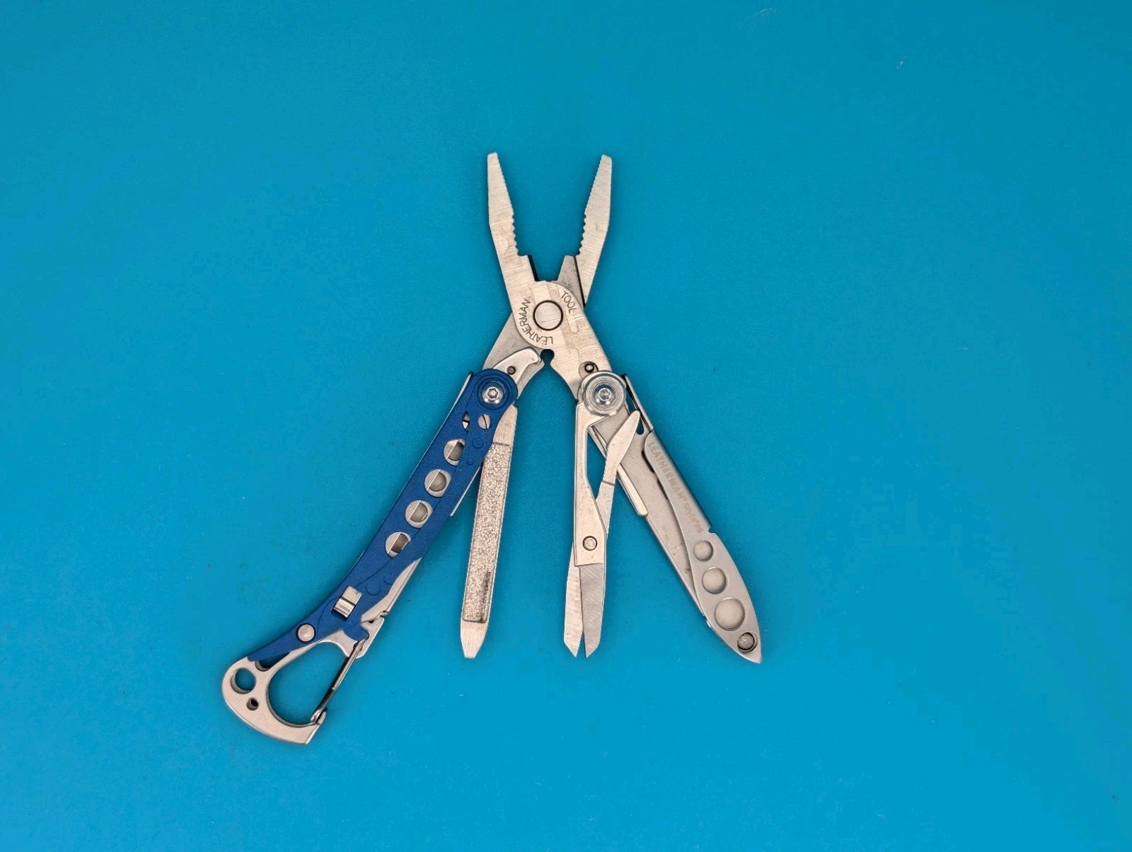Leatherman “Style PS” Stainless Steel Multi Tool! Blue!