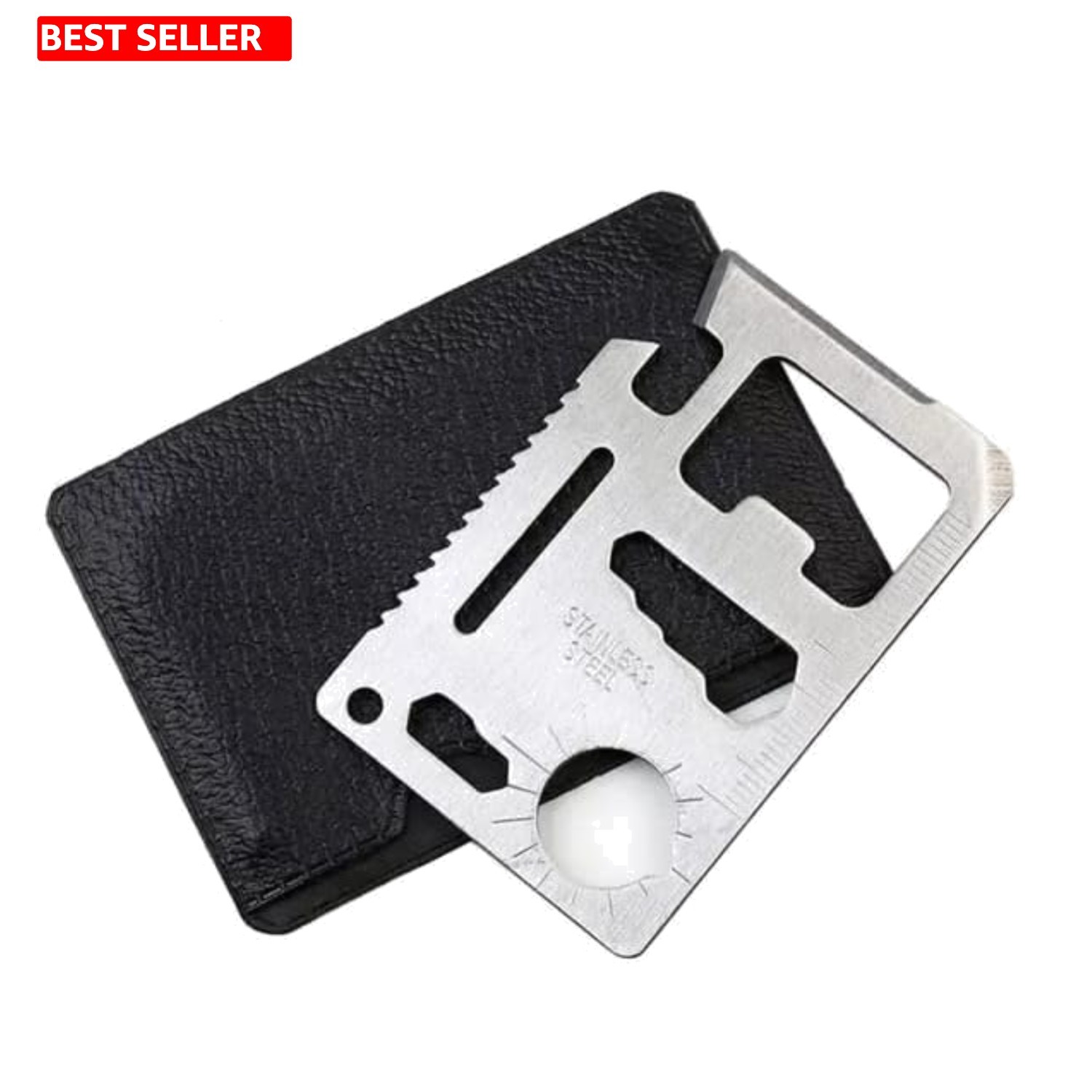 Ultimate 11-in-1 Survival Tool: Pocket-Sized Multi-Tool for Outdoor Adventures