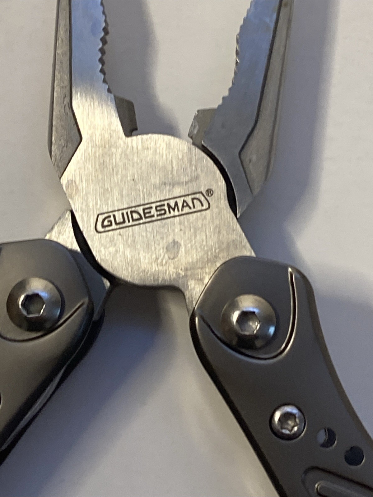 Guidesman Multi Tool Pliers Knife w Sheath Folding Stainless Steel