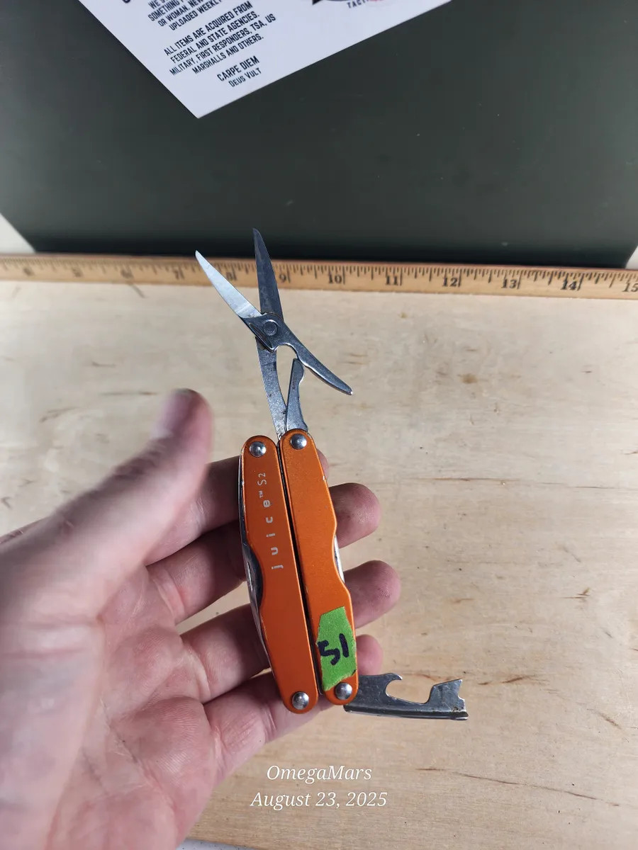 Leatherman S2 #15Gr Light usage