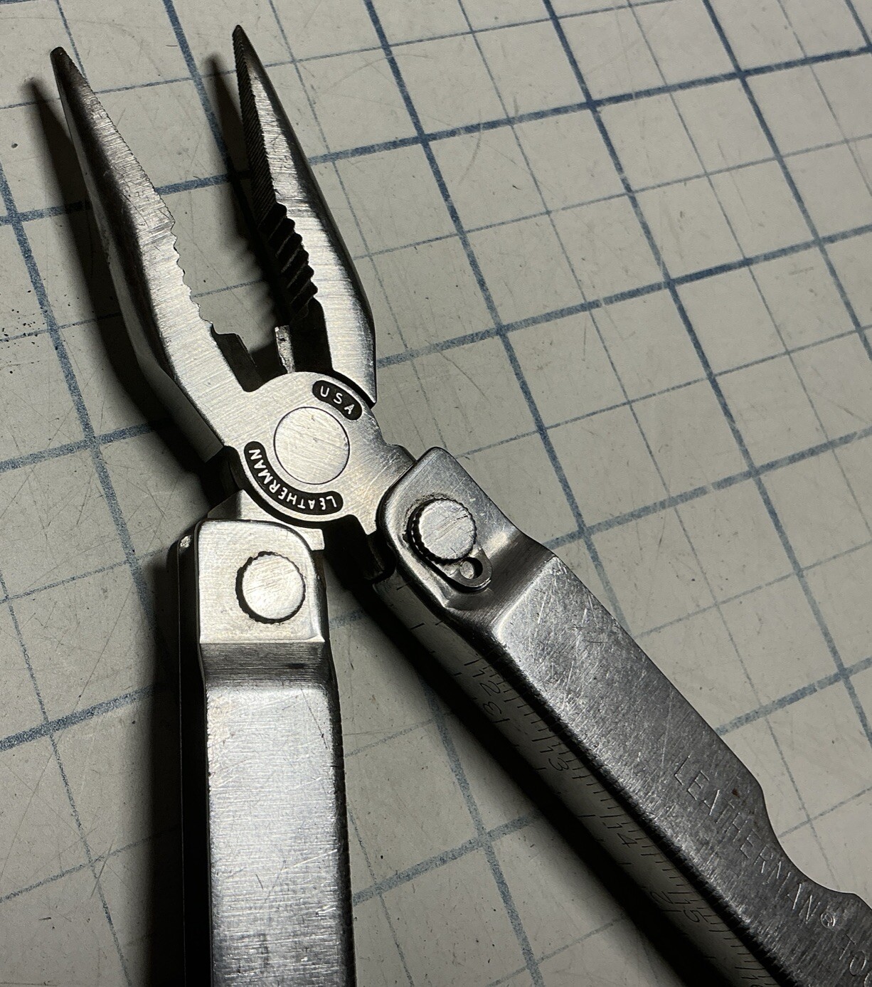 Vintage Original Leatherman Multi Tool Portland OR Leather Sheath USA