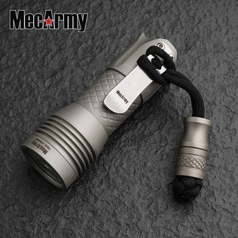 FFT-A Titanium Beads for EDC Gear, Knife, Flashlight, Woven Paracord,Mecarmy