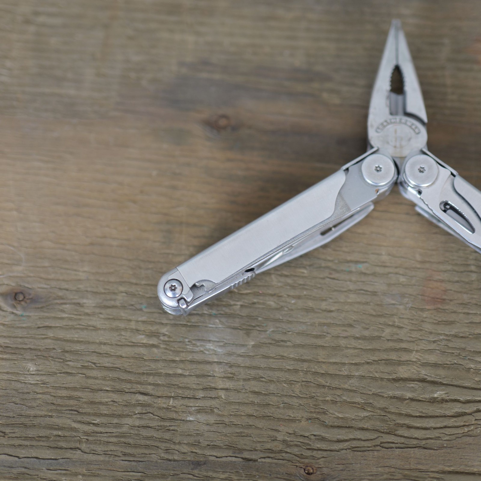 Leatherman Wave Multi-Tool Stainless Steel Pliers Pocket Knife Multitool Used