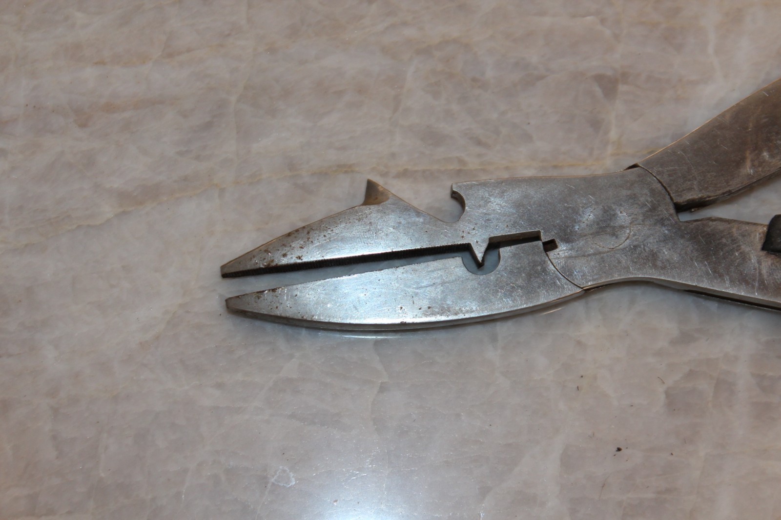 Vtg ABC Solingen Germany Stainless Steel Fishing Multi tool w/ Original Sheath