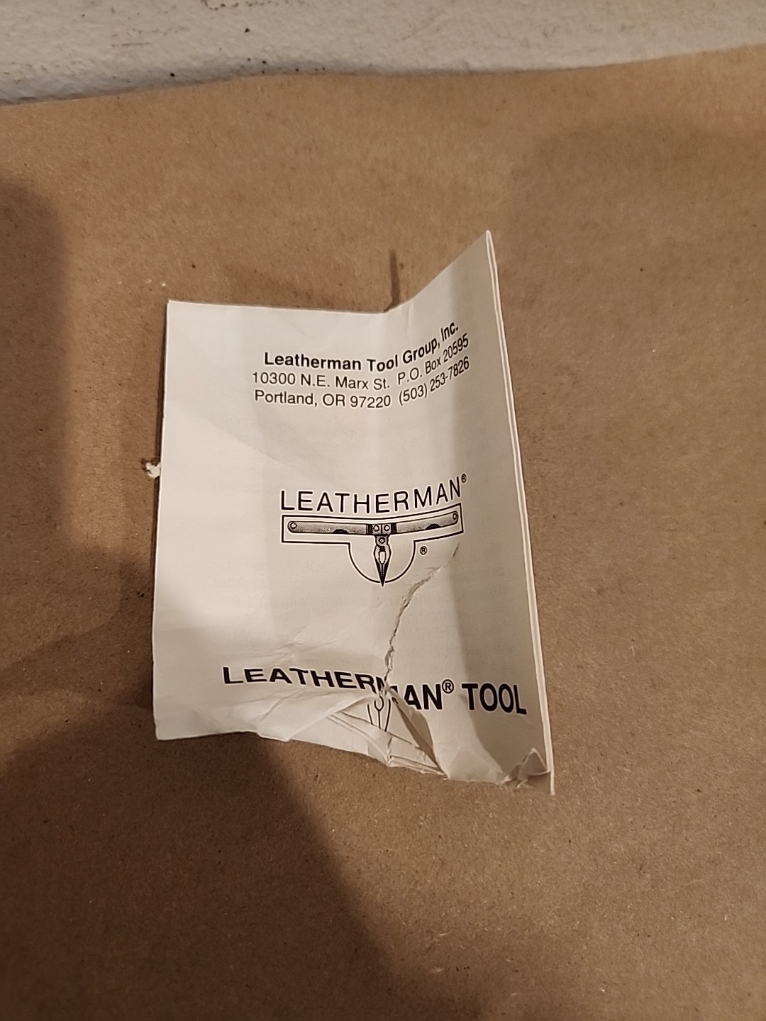 Vintage LEATHERMAN Pocket Survival Tool, 1992, With Box And Instructions