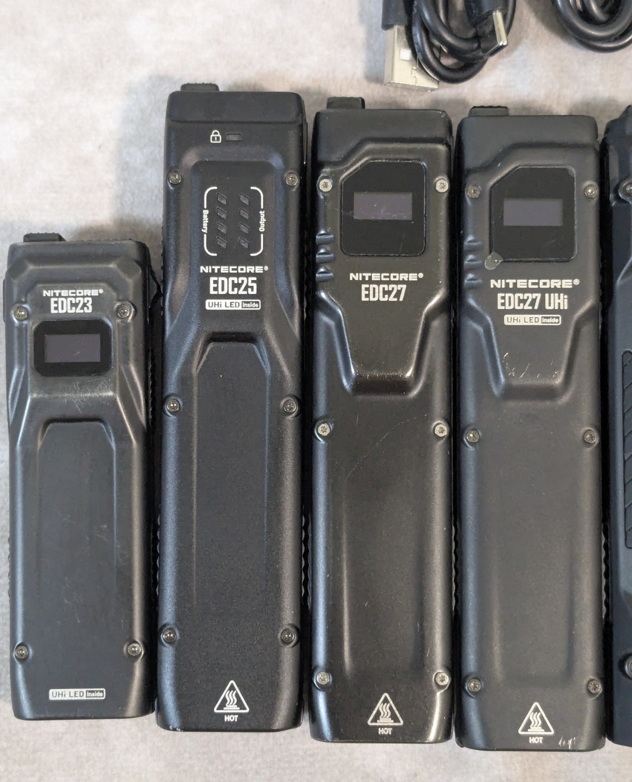 Nitecore Flashlight Bundle EDC29 EDC35 EDC31 EDC27 UHi EDC27 EDC25 EDC23