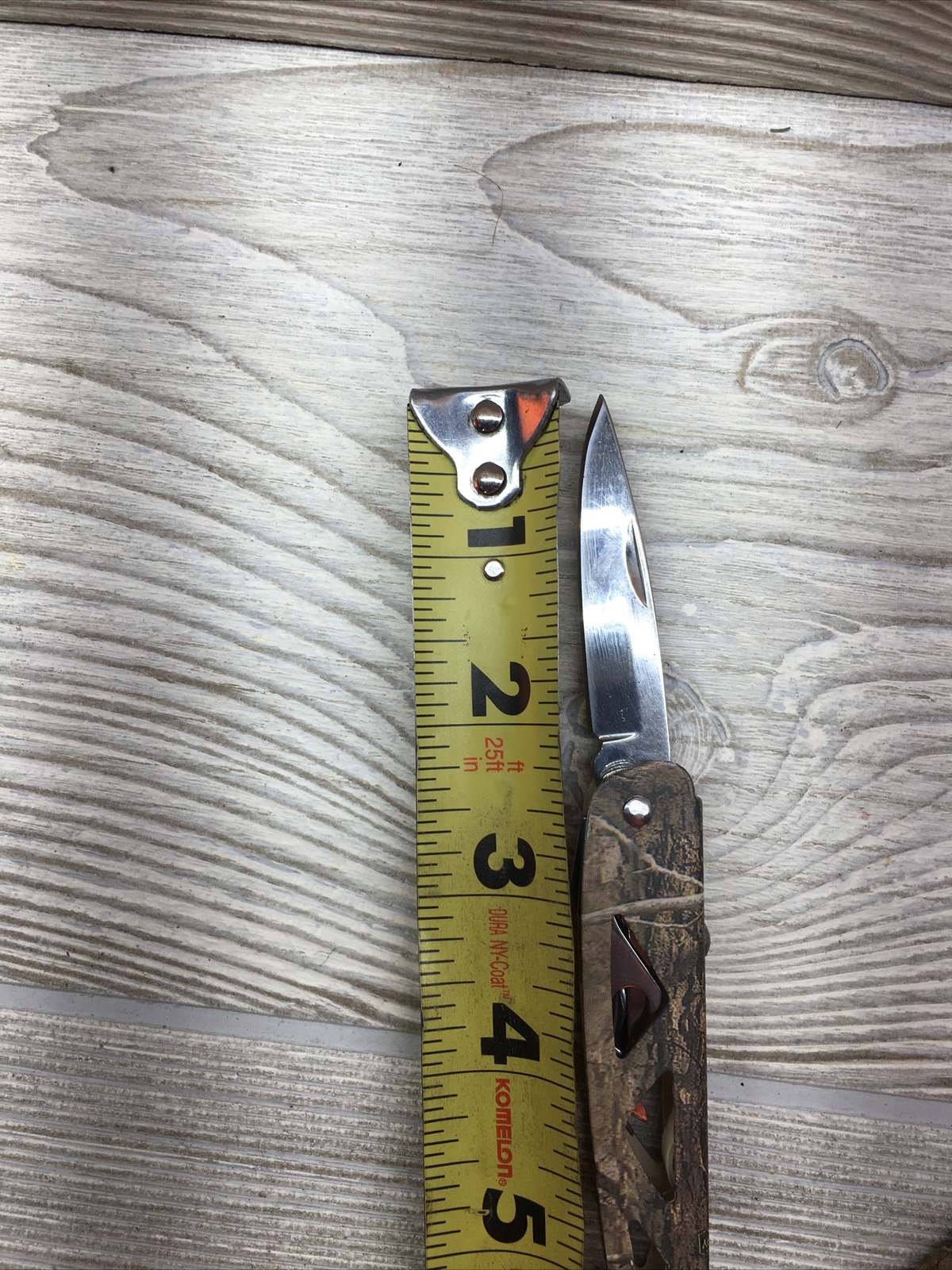 Ozark Trail Multi-Tool with Sheath Camo 12-in-1, Pliers, Wire Cutter, Knife Gift