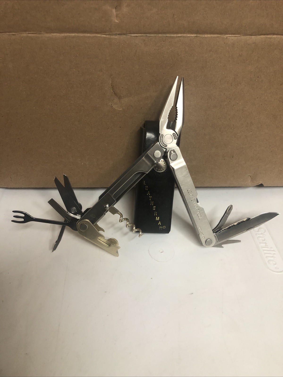 Leatherman Flair Stainless Multi-Tool Knife with Case