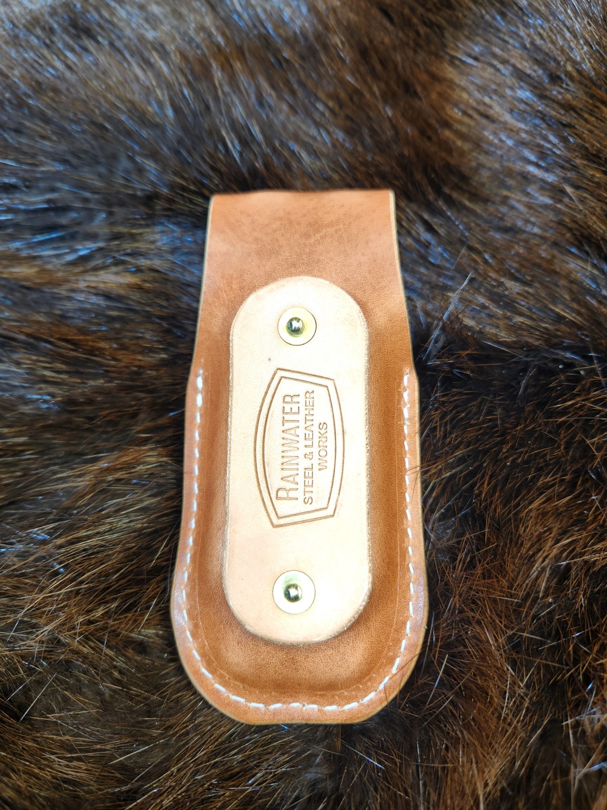 LeatherMan Supertool 300 Leather Sheath Top Grain Horween Handmade in Kentucky