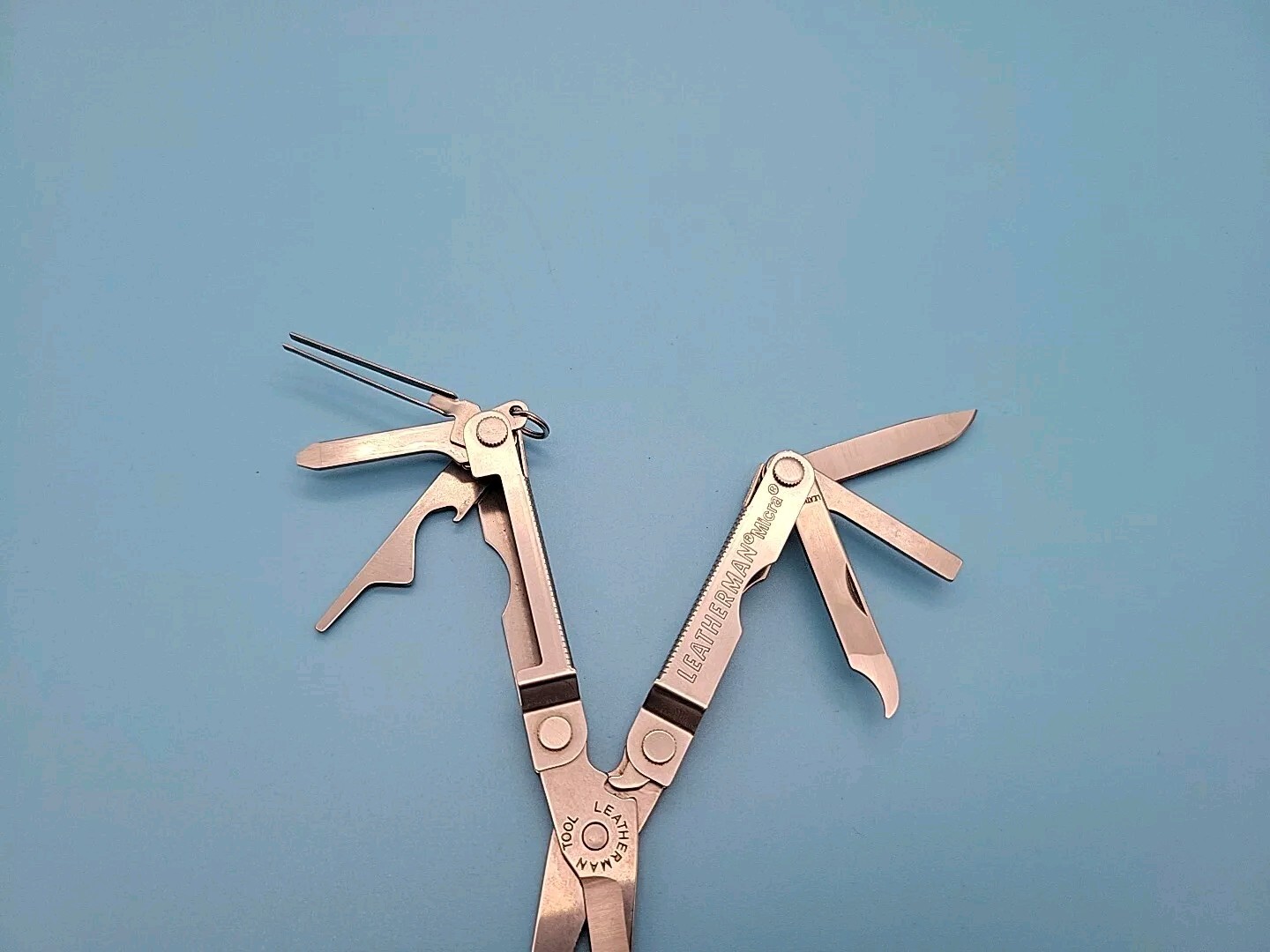 Leatherman Micra Keychain Multi-Tool – Knife, Scissors, Tweezers, File