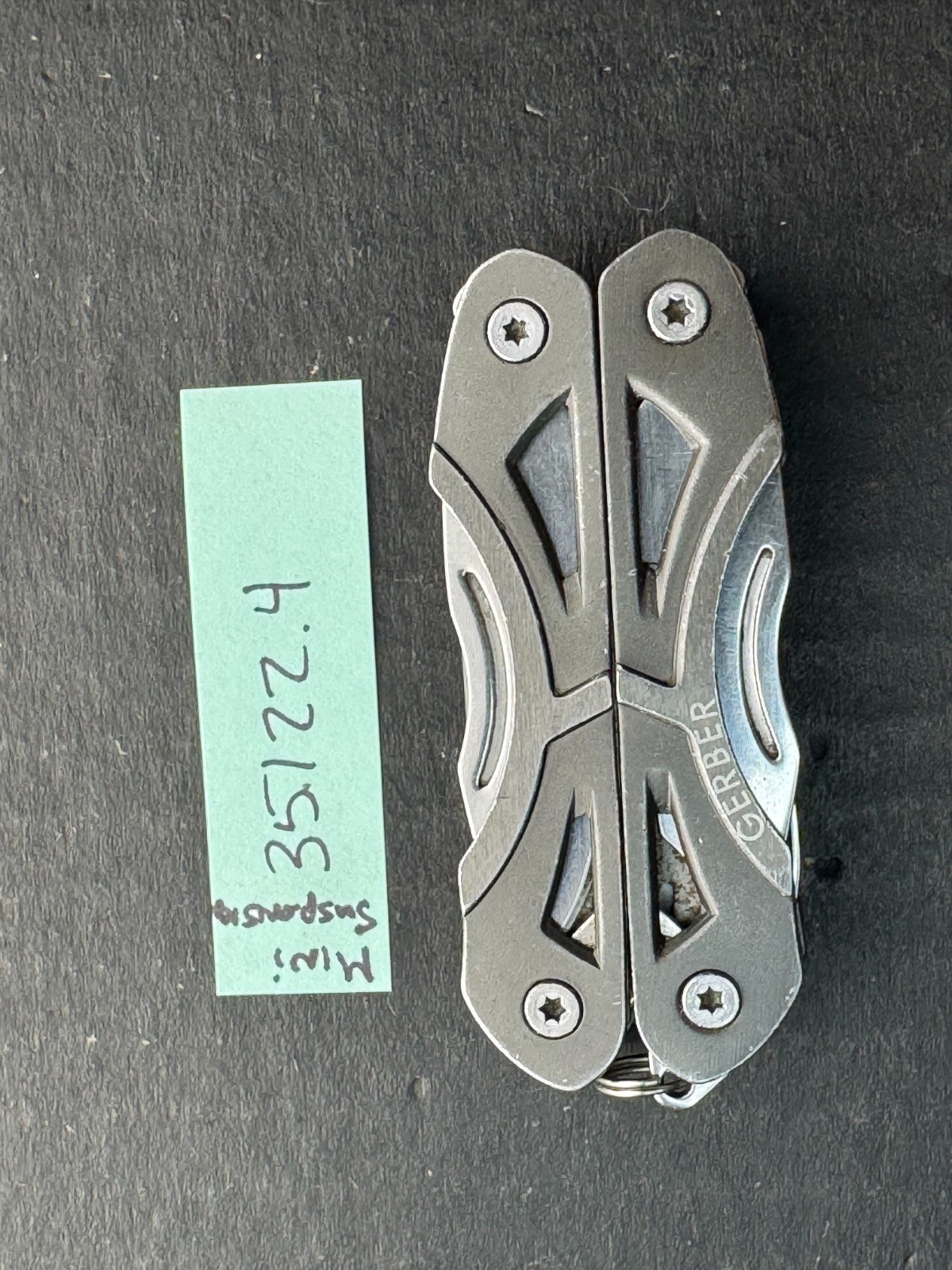Gerber Compact Mini Suspension Pliers Multitool Folding Pocket Keychain Knife