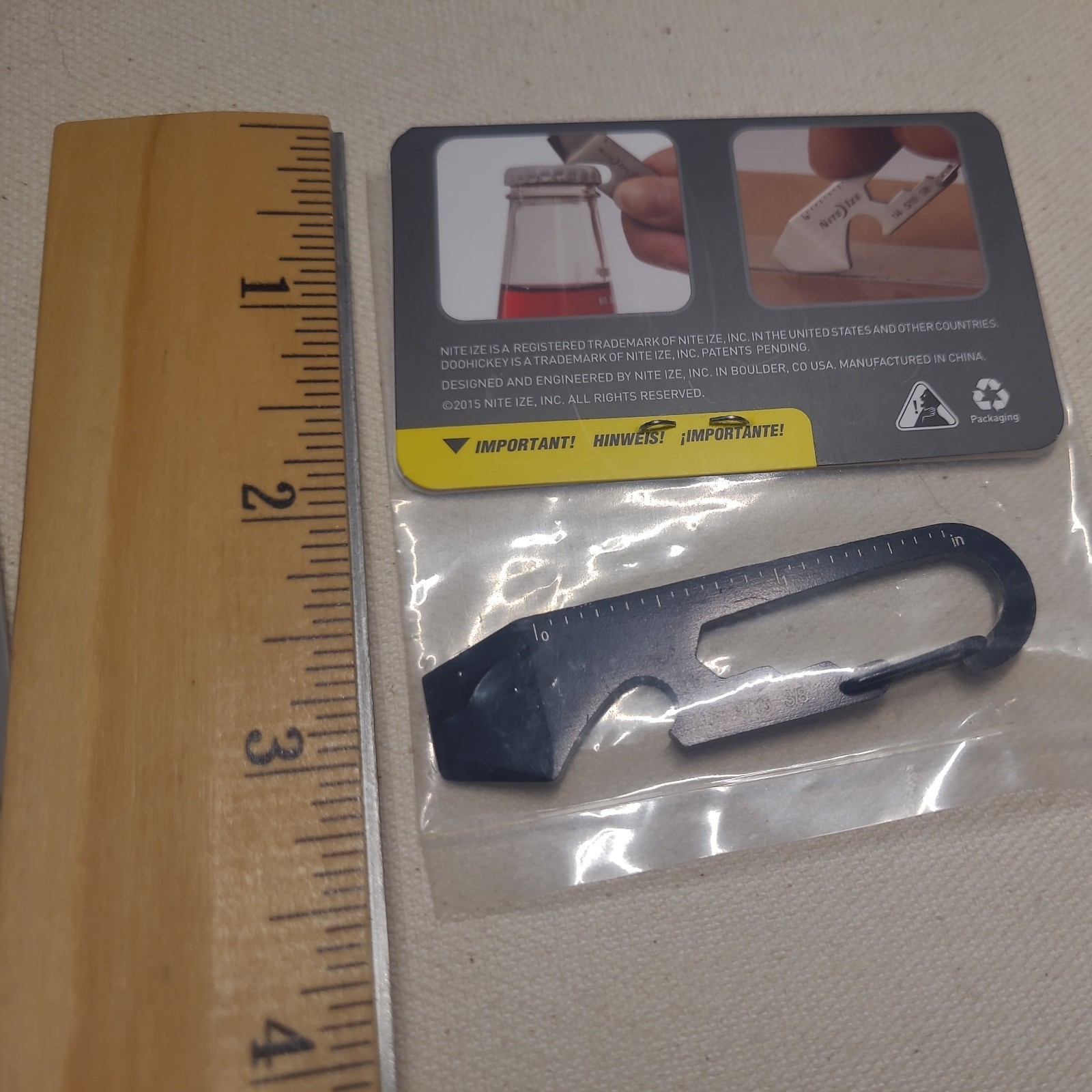 Nite Ize American Standard Promo DoohicKey 5 In 1 Key Tool Bottle Opener