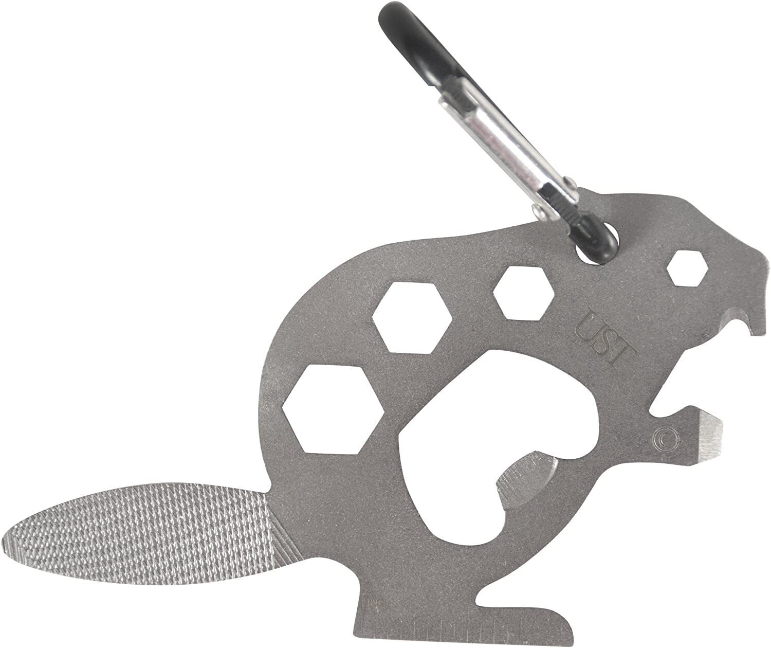 ust Tool-a-Long Carabiner Clip Compact Multi-Tool Bundle Beaver, Frog, Trout