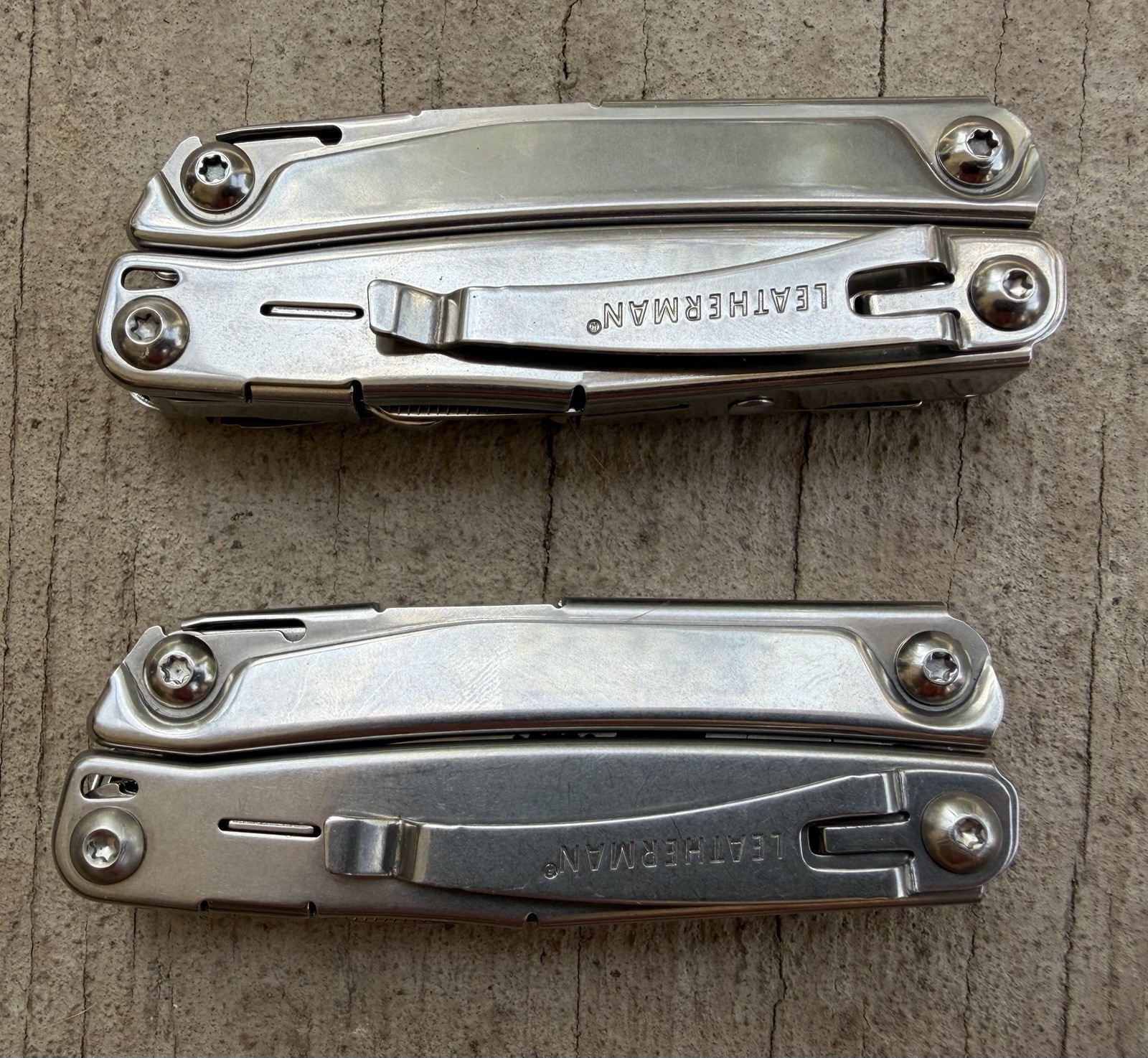 LEATHERMAN BOLSTER MULTIPURPOSE TOOL STAINLESS, 13 TOOLS, EXCELLENT!