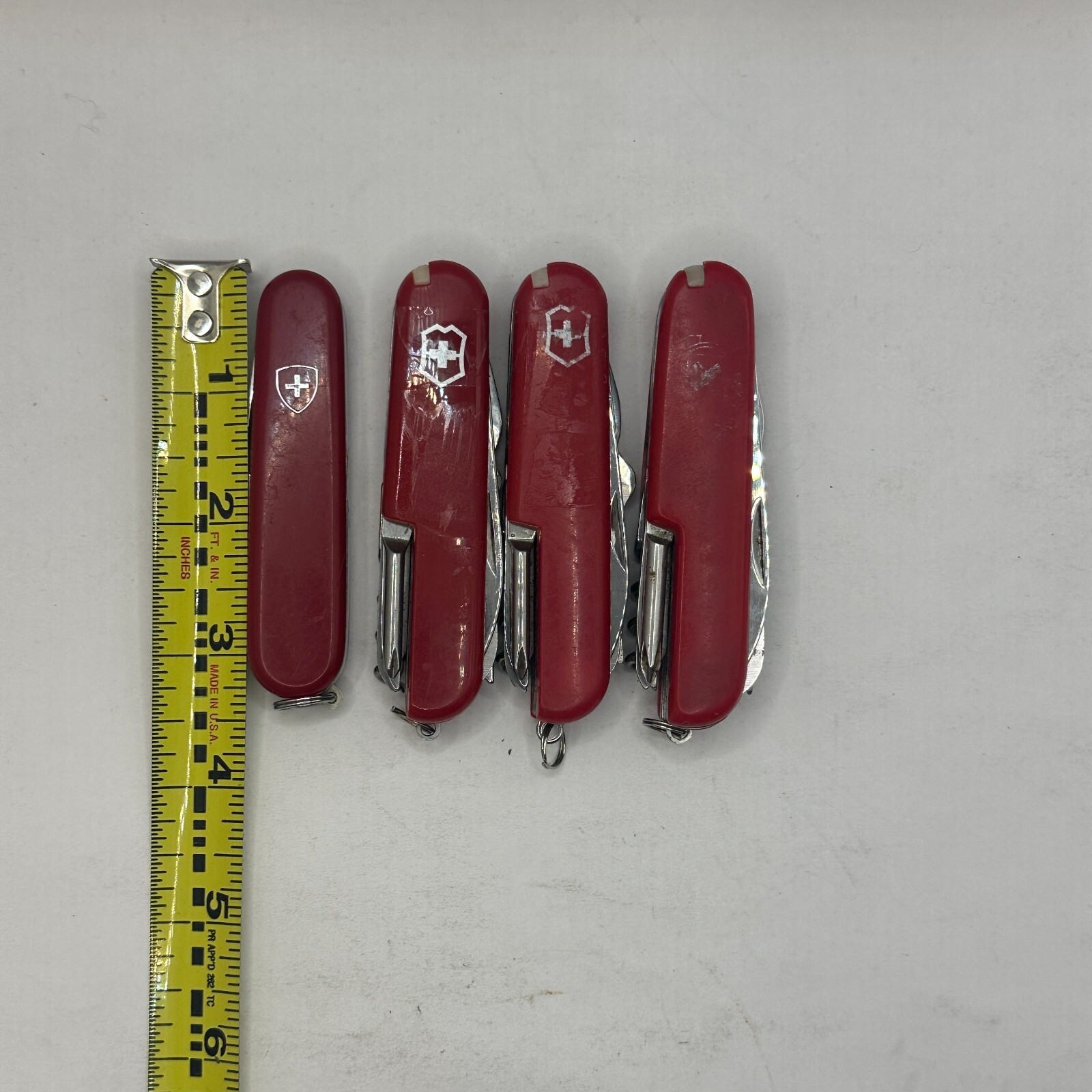 Superior Multi-Tool Pocket Knife Multi-Purpose with 8 Functions in Box LOT OF 4