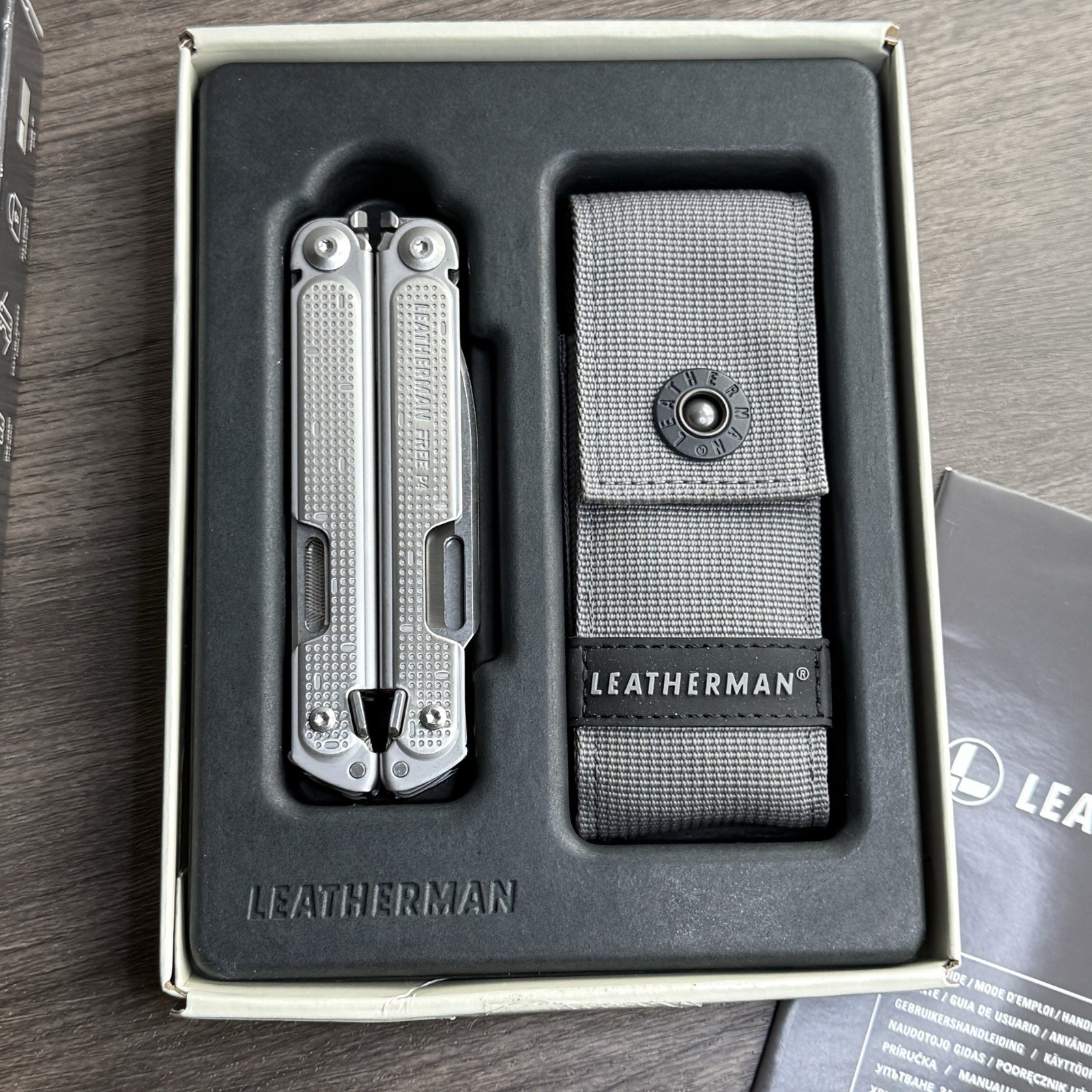 Leatherman Free P4 Multitool New in Opened Box. Discontinued