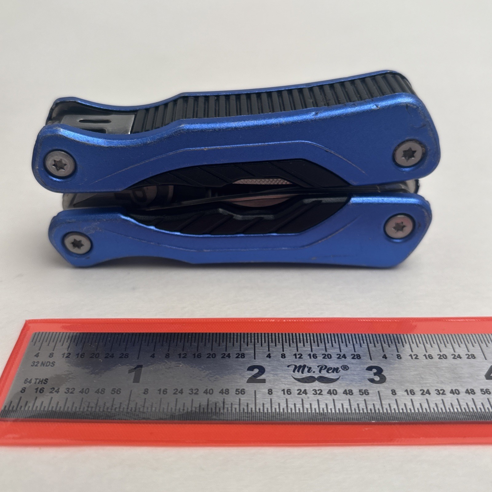 PT Multitool Pliers Spring-Loaded Pocket- Sized Blue Camp Hunt Fish Survival