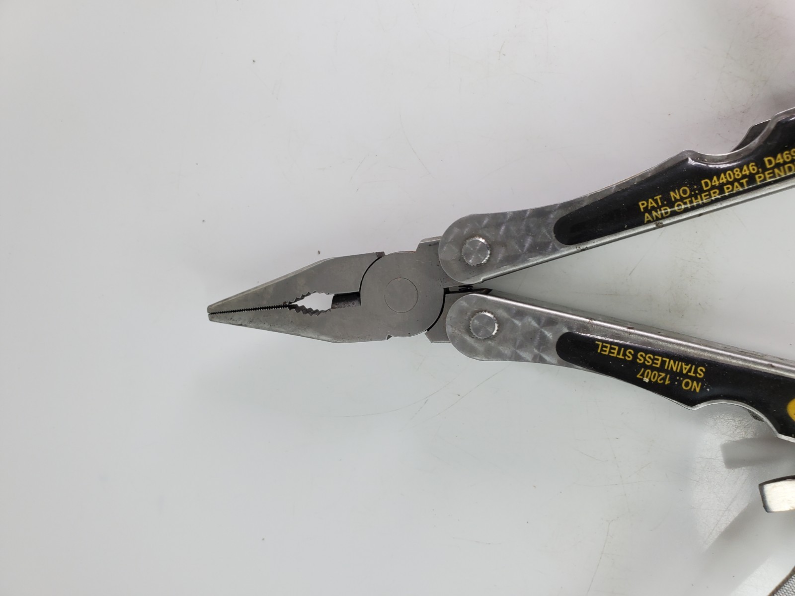 Sheffield Mfg Stainless Steel No. 12000 Folding Multi-tool W Belt Loop Case