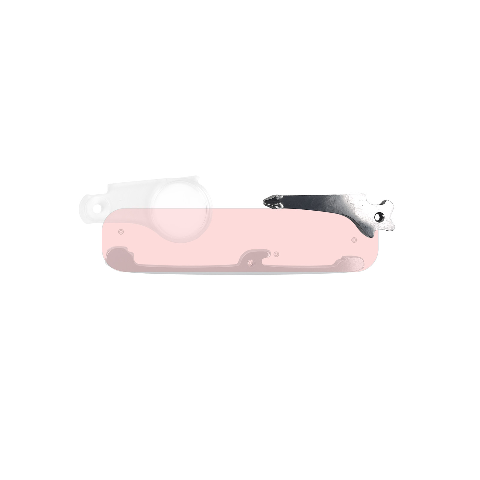 Parts from 91 mm Victorinox Swiss Army Knife: 1 Part For Mods or Repair