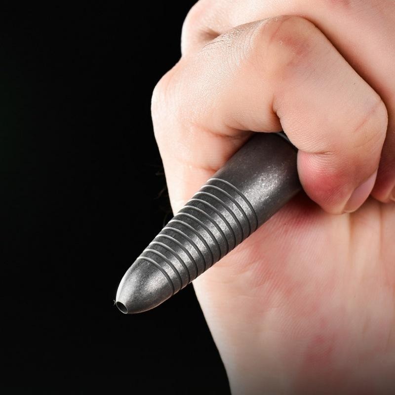 Titanium Edc Tactical Pen – Multifunction Survival Writing Tool & Glass Breaker