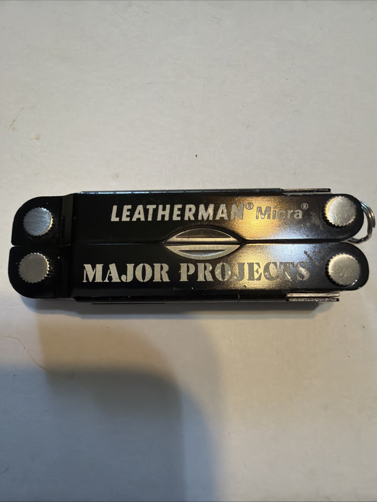 Leatherman Micra Multi-Tool Stainless Steel Blade Knife, Scissors, Key Ring