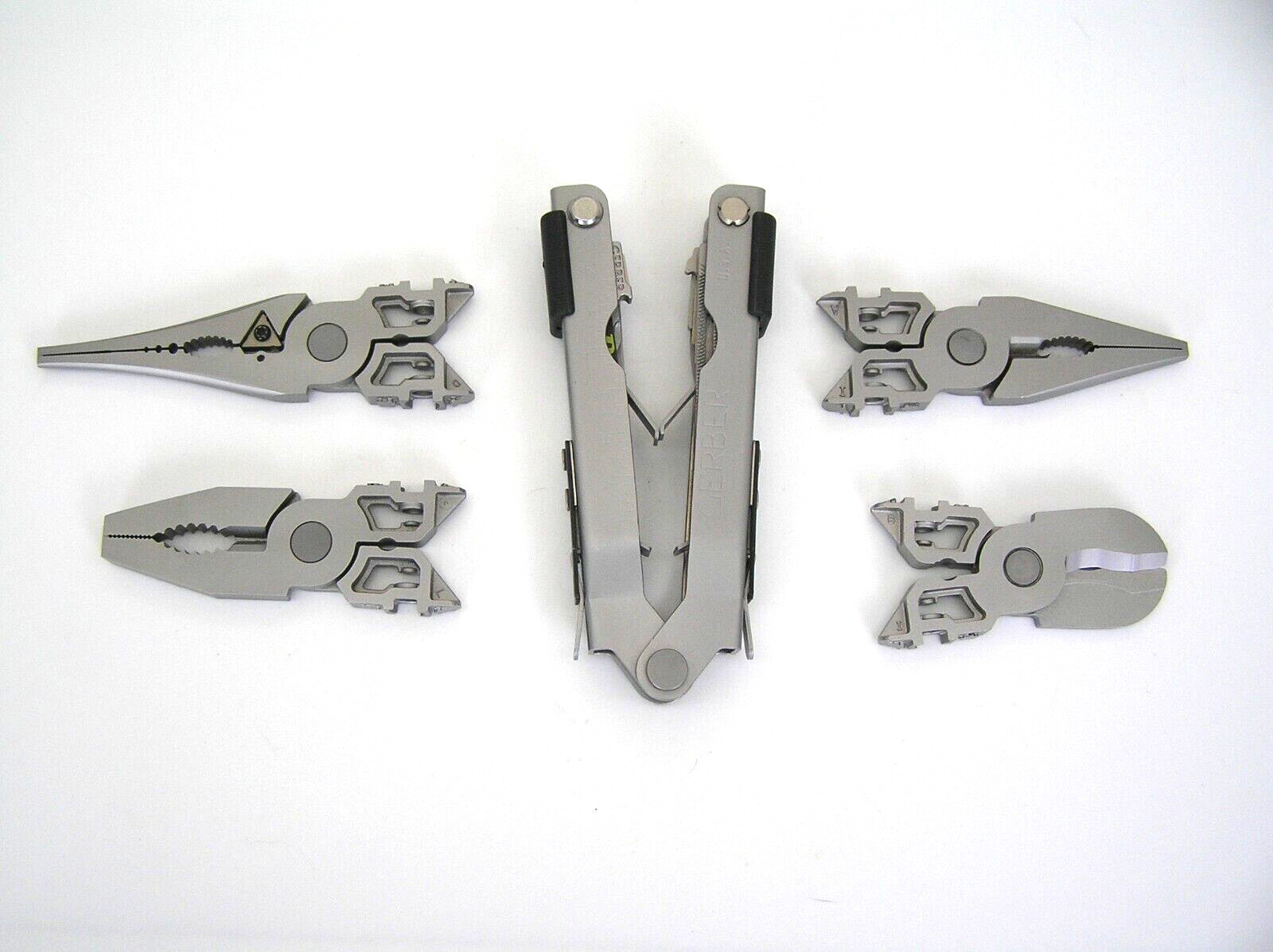 Gerber Evolution MP650 MILITARY VERSION Multi Plier Tool w FOUR Heads