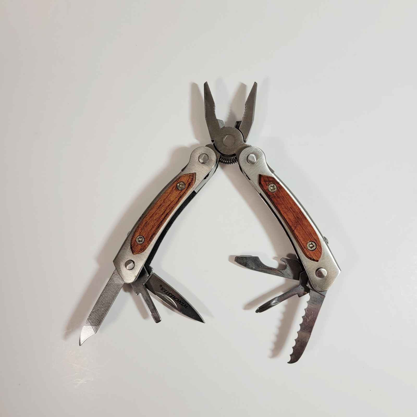 Winchester Multi Tool Pocket Knife Bottle Opener File Screwdriver Pliers