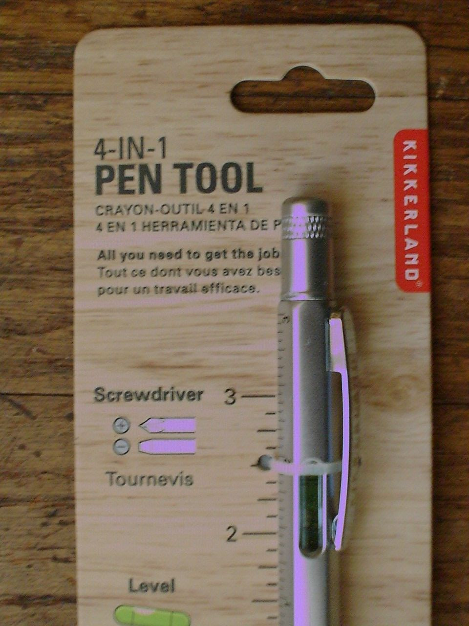 Kikkerland 4-In-1 Pen Tools. Lot of 2. New