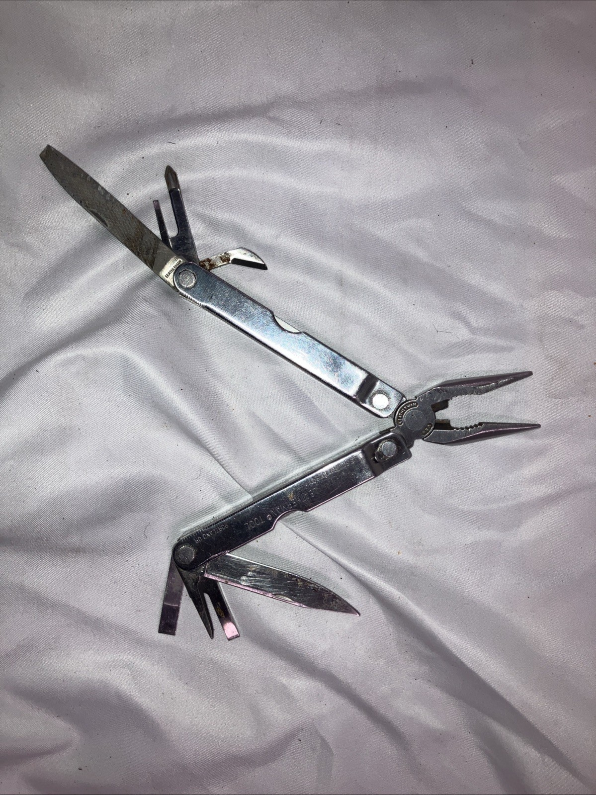 Leatherman Multitool Folding Tool Stainless Steel USA Marked 1325473