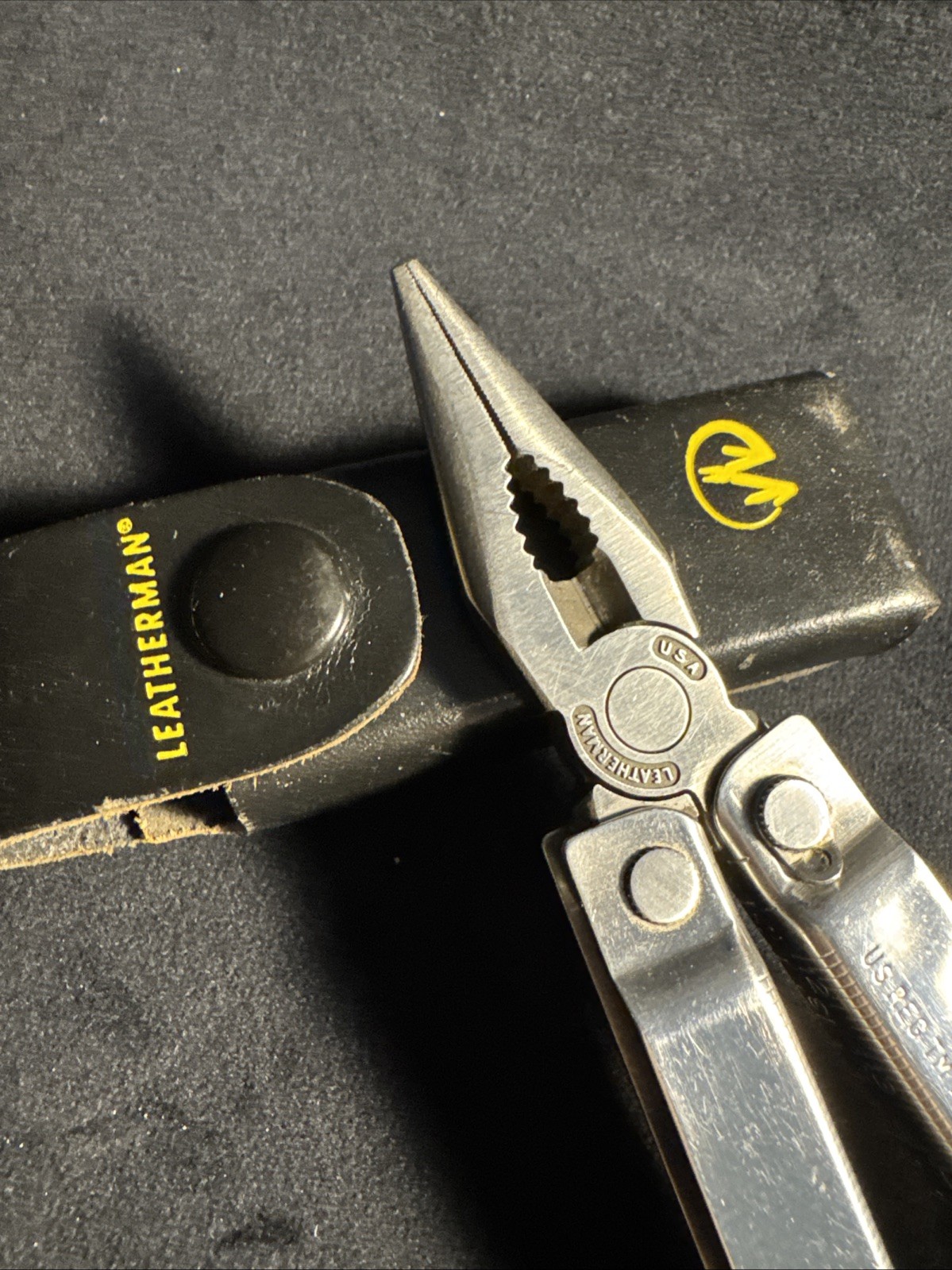 Vintage Original LeatherMan Multi Tool TM1325473 With Branded Case