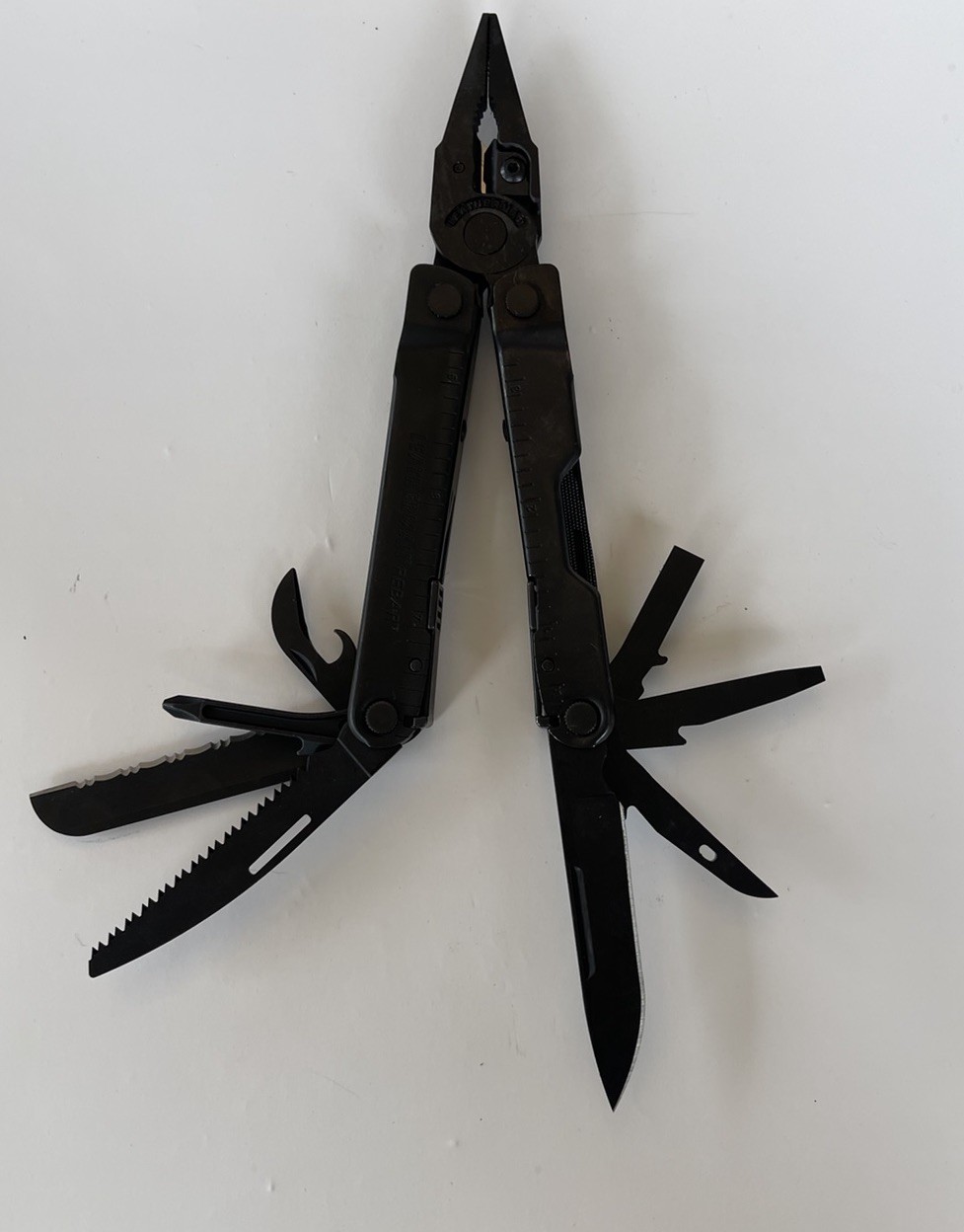Leatherman REBAR 17-1 Black Multi-Tool W/Leatherman Nylon Sheath, Fast Ship!!!