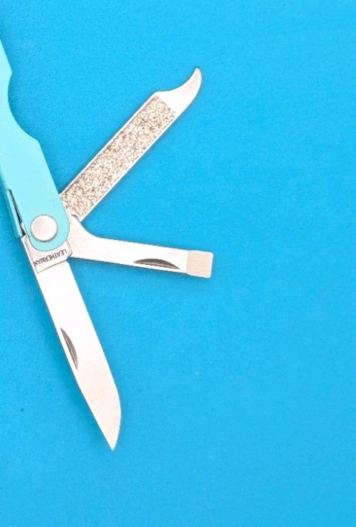 Leatherman Micra Multi-Tool, Knife, Scissors, Key Ring, Parakeet!