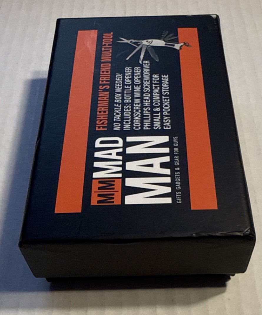New Mad Man gifts Fisherman’s Friend Multi-Tool Bottle/Wine Opener Screwdriver
