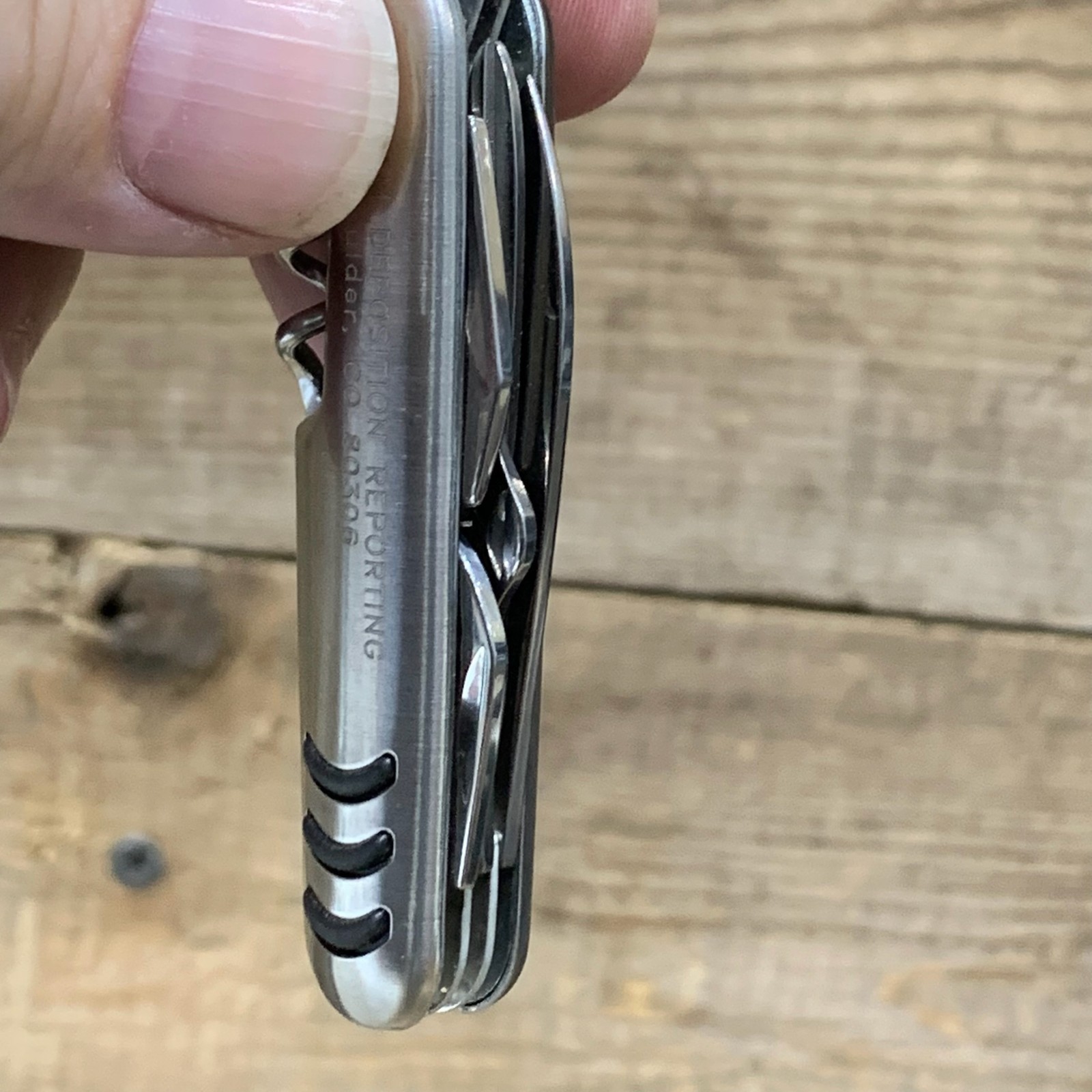 Vintage Stainless Steel, Multi-Tool Pocket Knife, 3″