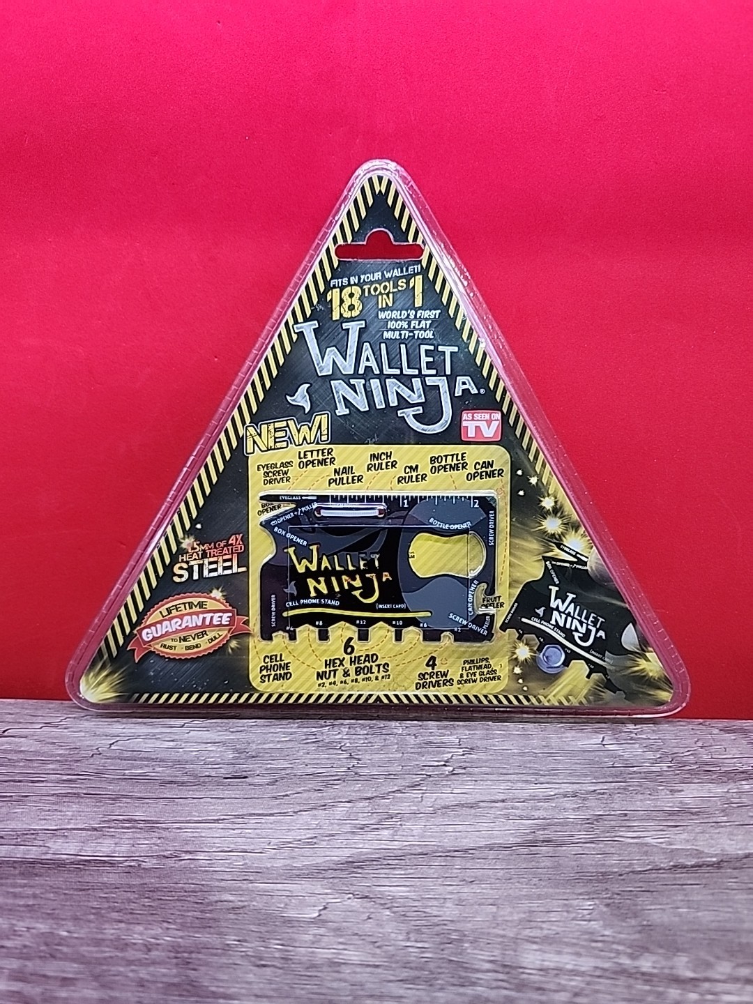 18-in-1 Wallet Ninja Multi-Tool Card Pocket Size NEW!