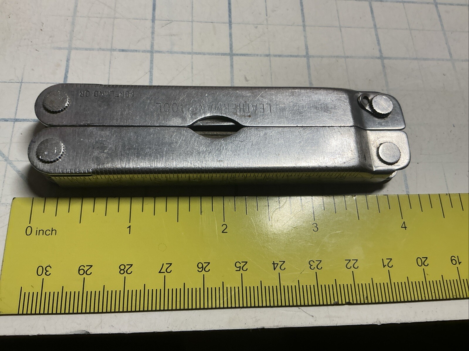 Vintage Original Leatherman Multi Tool Portland OR Leather Sheath USA