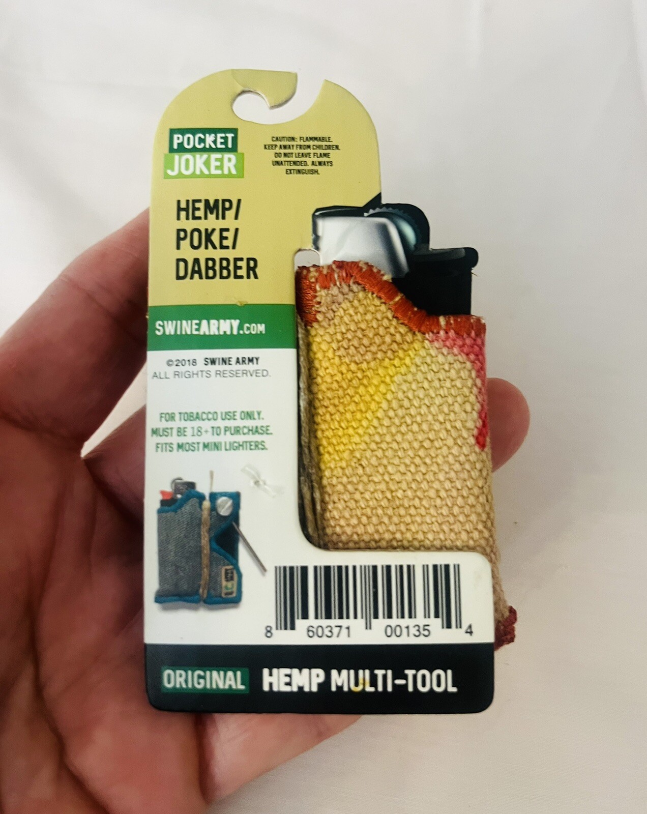 NEW 6PC Home Swine Army: Original Organic Hemp Multi Tool Poke/Dabber
