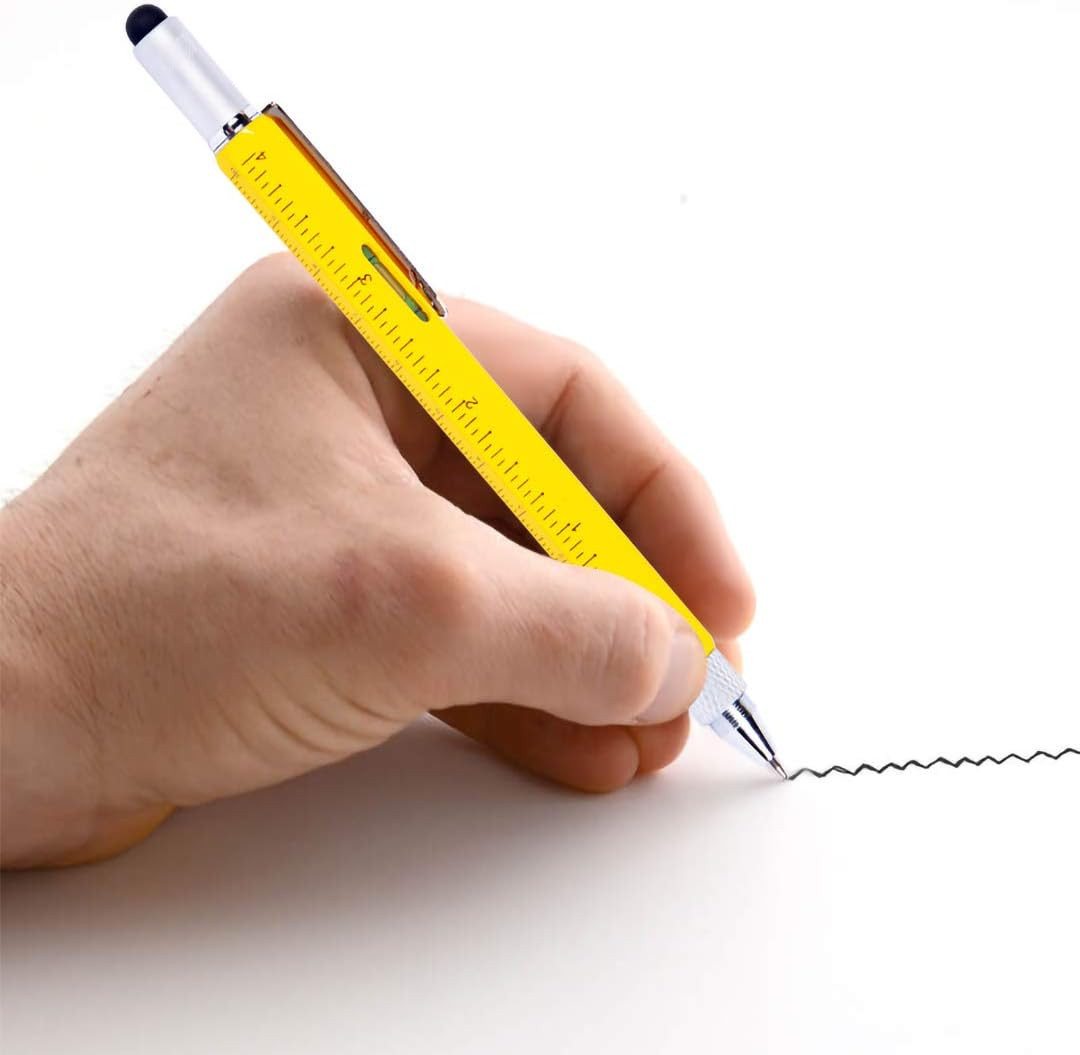 Dad Gifts for Fathers Day, 6 in 1 Multitool Pen, Stocking Stuffers for Mens …