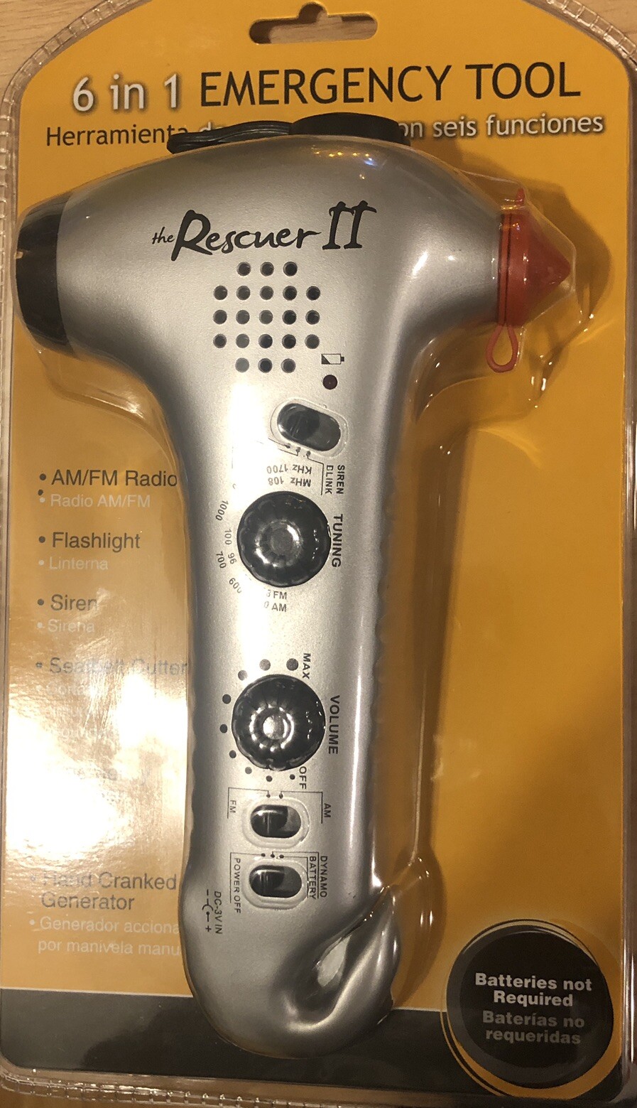 6 In 1 Emergency Tools