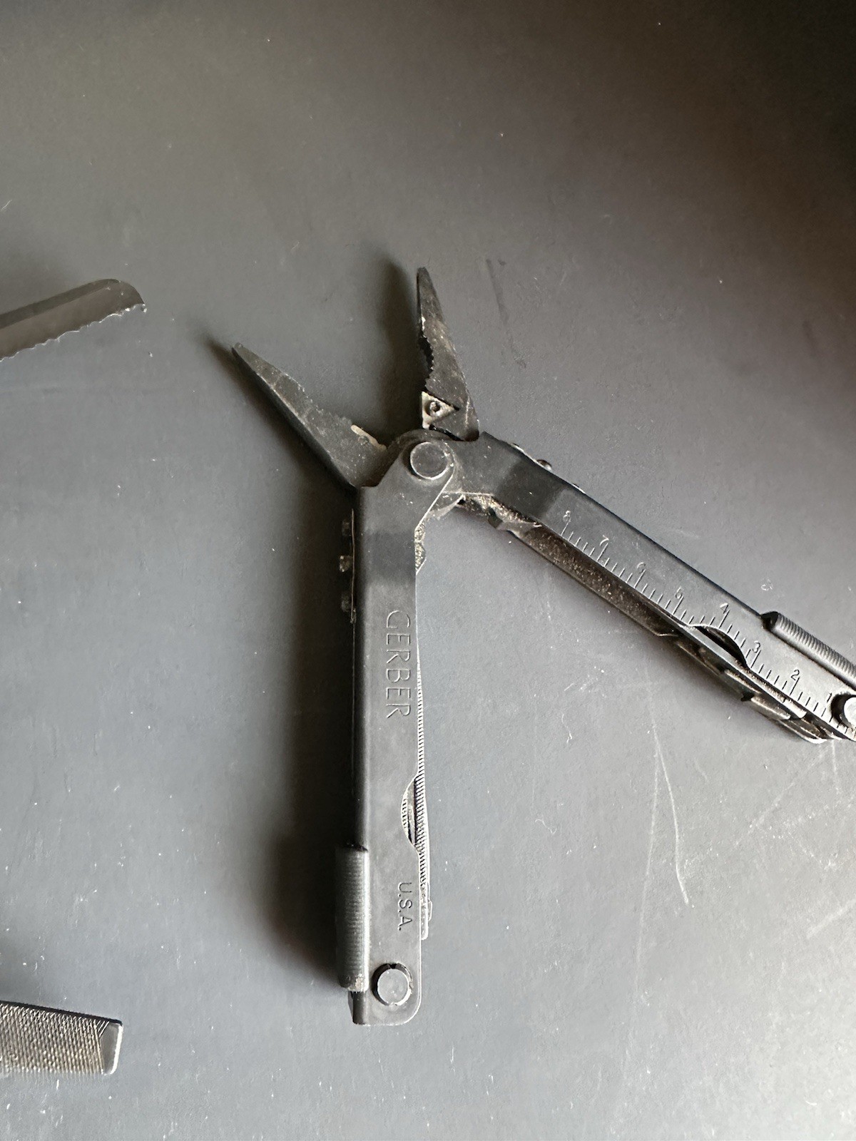 Lot of 2 Gerber Multi-Plier Multi Tools Black Folding Pliers USA
