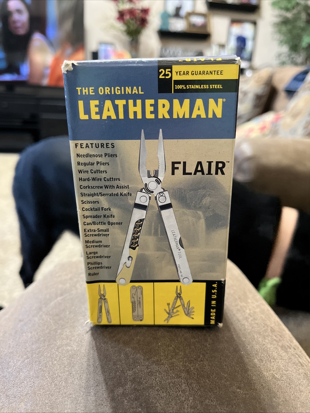 Leatherman Flair Rare Retired Multi Tool Box Only