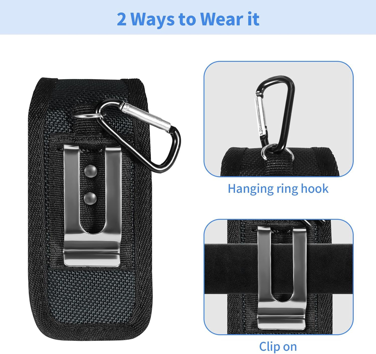 Multitool Sheath EDC Pouch Compatible with Leatherman Wave plus Wingman Surge Re