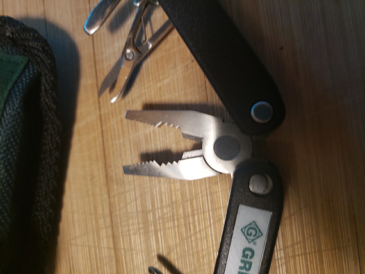 Greenlee Multi Tool Professional Or Electrical StainlessS. 5 Tools W/ Sheath. EC