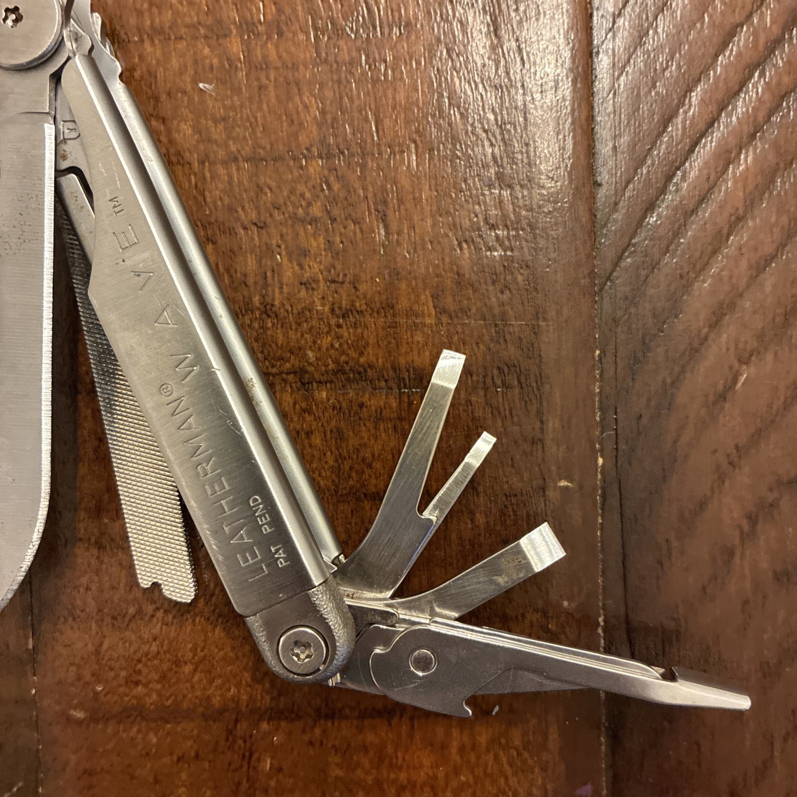Leatherman Wave Pat Pend USA w/ Sheath Multitool 09/00 Discontinued Very Good