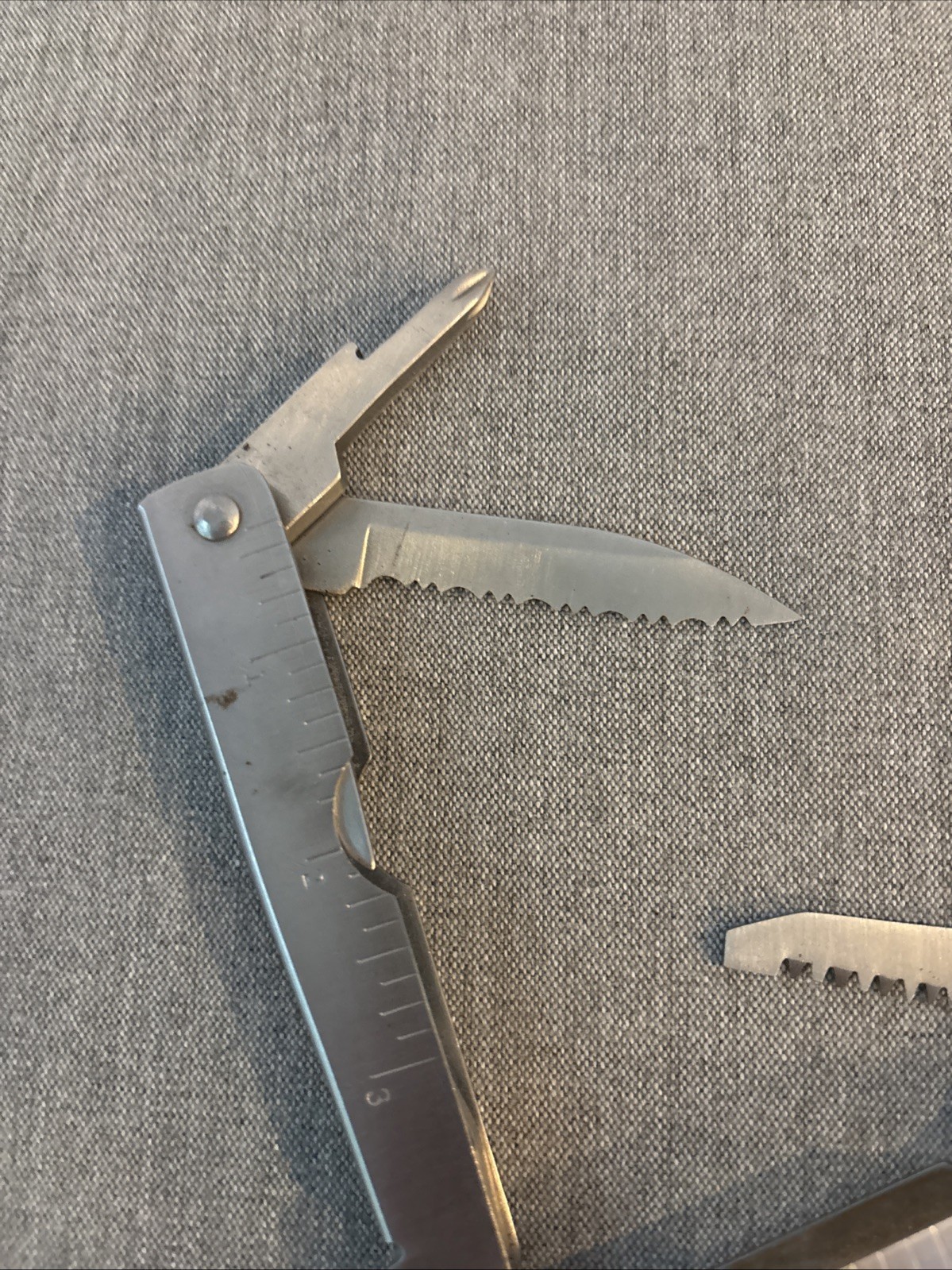 Winchester Multi Purpose Tool Nylon Sheeth W Belt Loop Ruler Pliers Knife & More