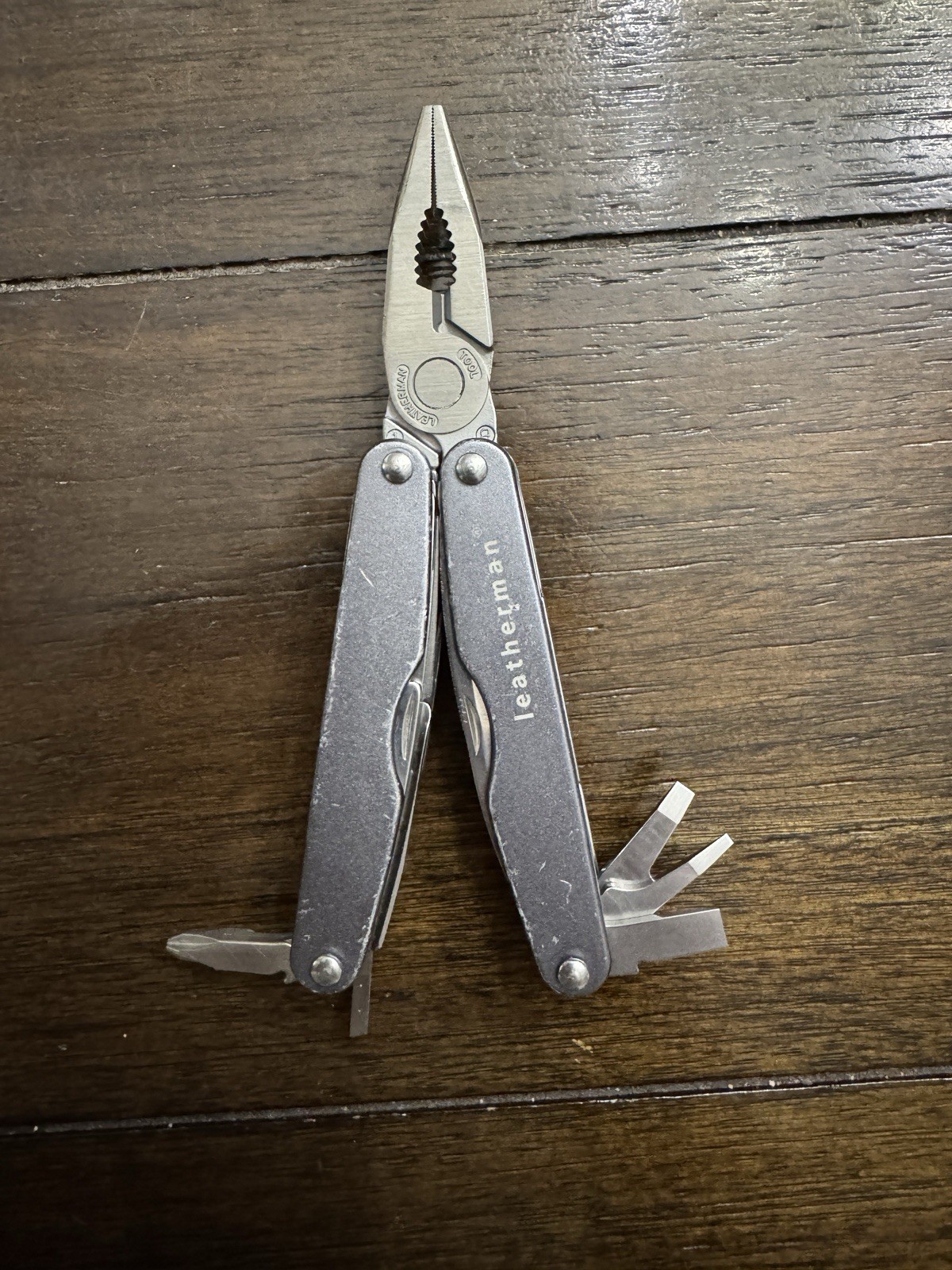 Leatherman Juice Pro Storm Gray Multi-Tool with Bit Adapter
